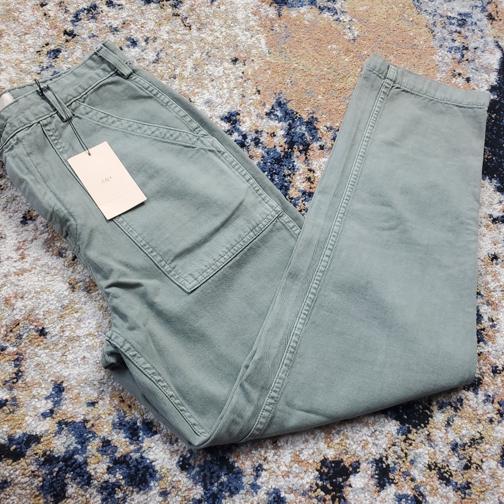 CQY Officer Fatigue Green Pants‎